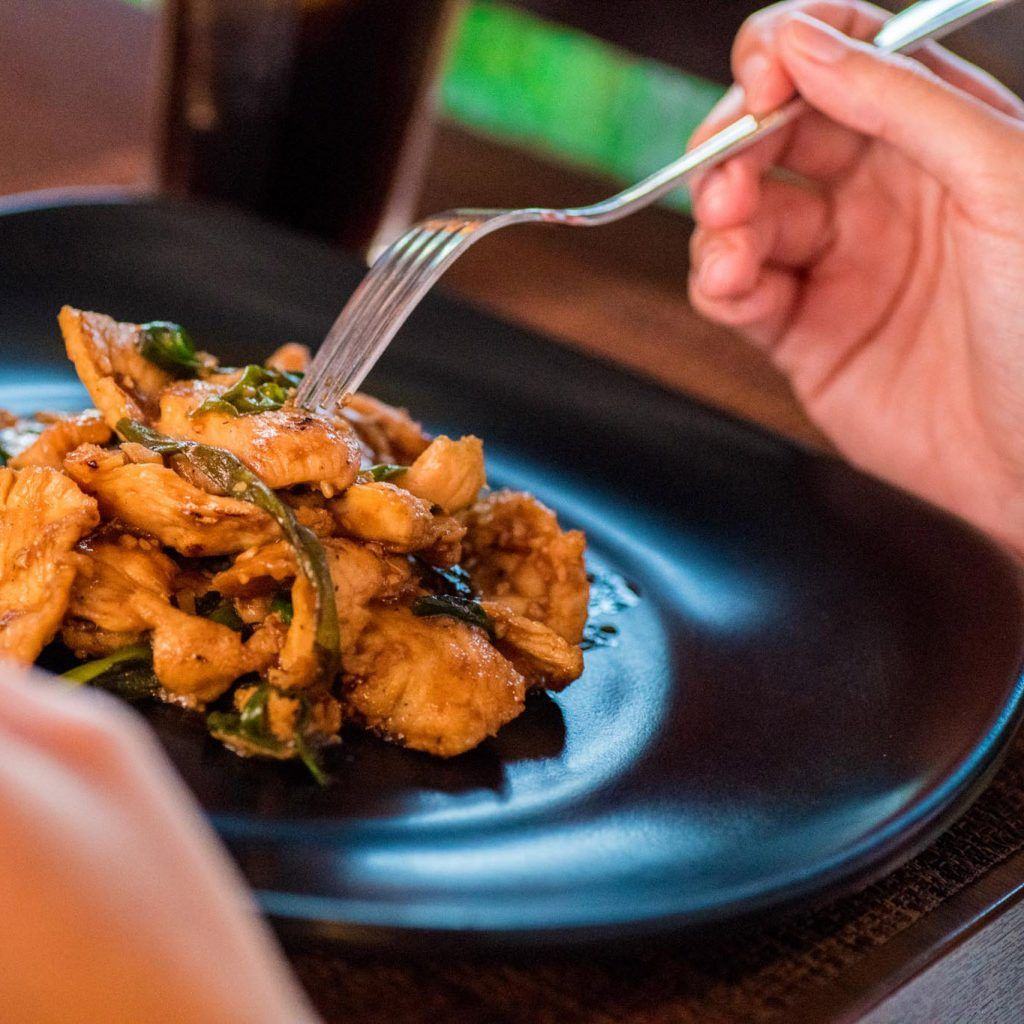 Pollo con Puerro y Jengibre | Sabor de wok con salsa intensa